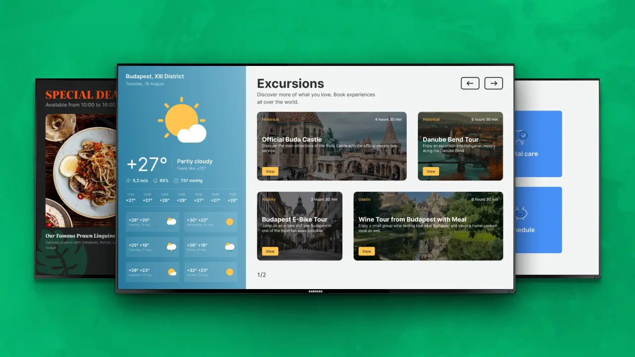 Free Digital Signage Templates: How to Create Content with Easy